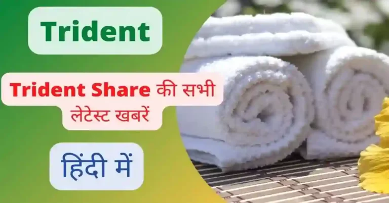 Trident Share News in Hindi | Trident Share की सभी लेटेस्ट खबरें हिंदी में