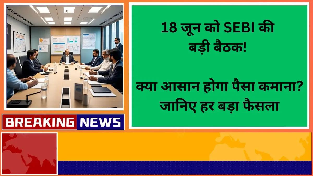 sebi 18 june meeting 2025 major changes in indian stock market