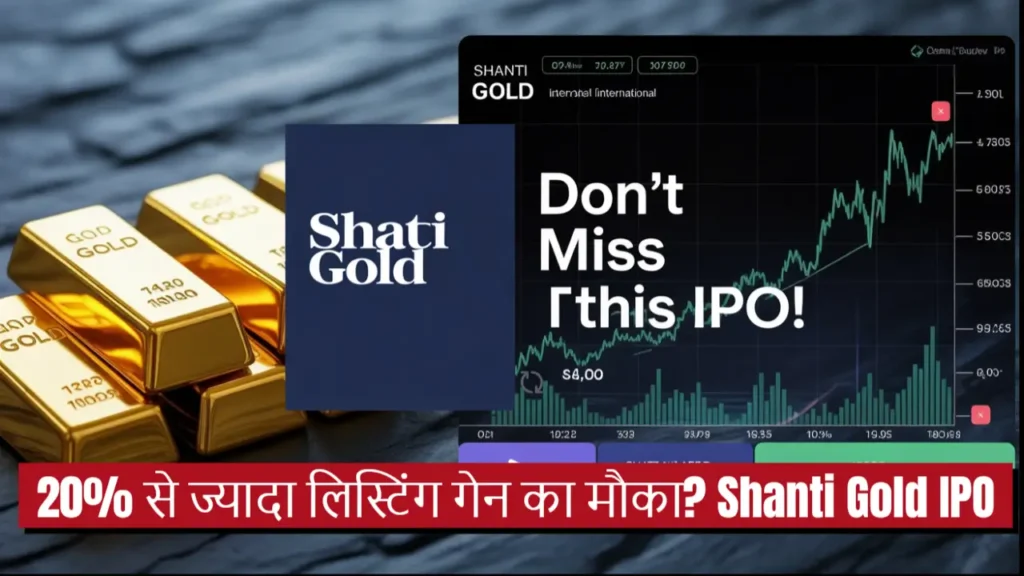 shanti gold international ipo gmp subscription review 2025