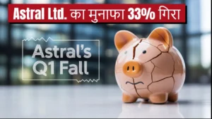 astral ltd q1 fy26 results profit fall share price news