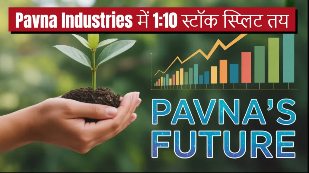 pavna industries stock split 2025 q1 results analysis