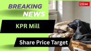 KPR Mill Share Price Target