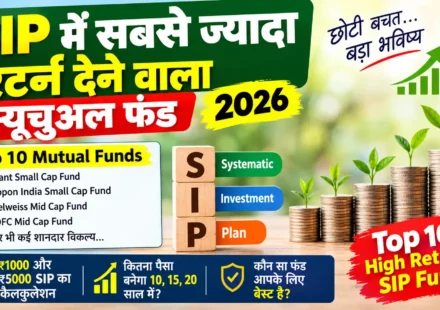 SIP में सबसे ज्यादा रिटर्न देने वाला म्यूचुअल फंड