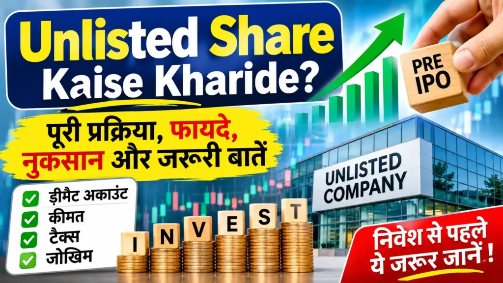 Unlisted Share Kaise Kharide